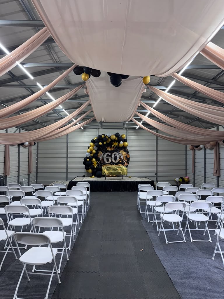 OHTCC Event Center prepared for a celebration